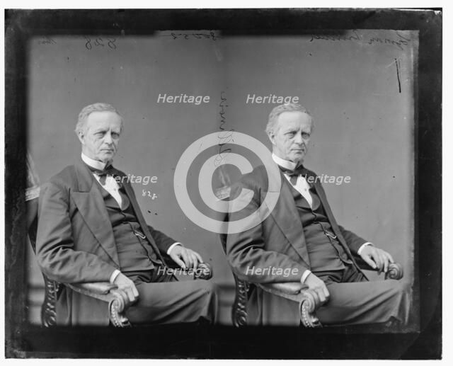 Lyman Trumbull of Illinois, 1865-1880. Creator: Unknown.