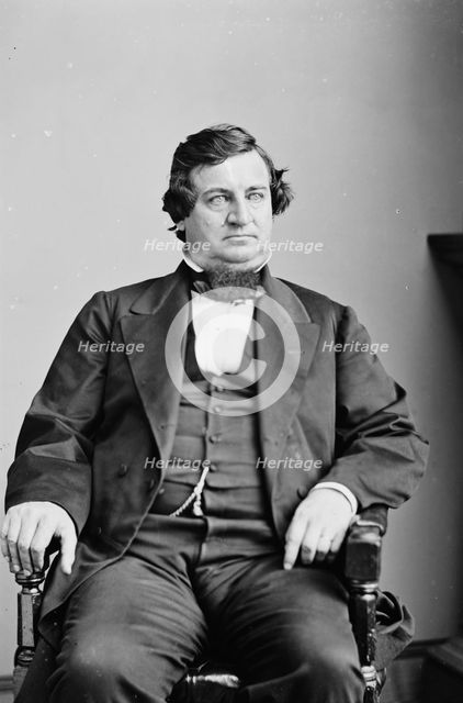 Lyman Tremain of New York, between 1855 and 1865. Creator: Unknown.
