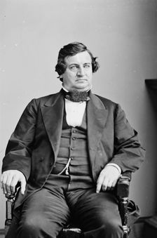 Lyman Tremain of New York, between 1855 and 1865. Creator: Unknown