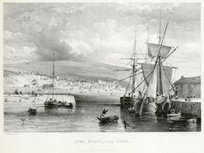 Lyme Regis from the Cobb Dorset, 1835