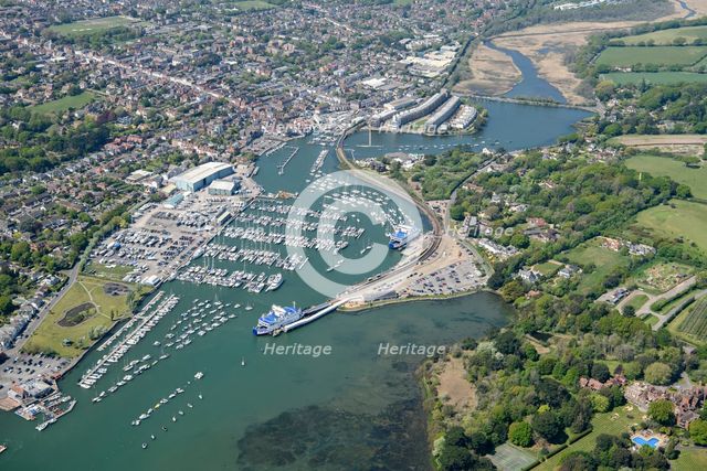 Lymington Ferry Terminal, Hampshire, 2025. Creator: Damian Grady.
