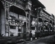 Lyndhurst Terrace, Hong Kong, 1981 (from a negative of 1869). Creator: John Thomson