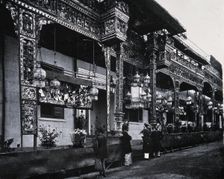 Lyndhurst Terrace, Hong Kong, 1981 (from a negative of 1869). Creator: John Thomson