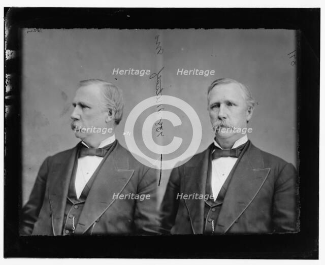 Lyne Shackelford Metcalfe of Missouri, 1865-1880. Creator: Unknown.