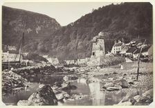 Lynmouth from the Sea, 1860/94. Creator: Francis Bedford