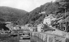 Lynmouth harbour, Devon, 1924-1926