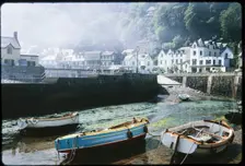 Lynmouth Harbour, Lynmouth, Lynton and Lynmouth, North Devon, Devon, 1963. Creator: Norman Barnard