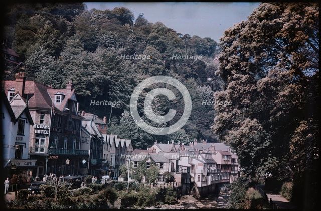 Lynmouth, Lynton and Lynmouth, North Devon, Devon, 1930-1939. Creator: Eric Maybank.