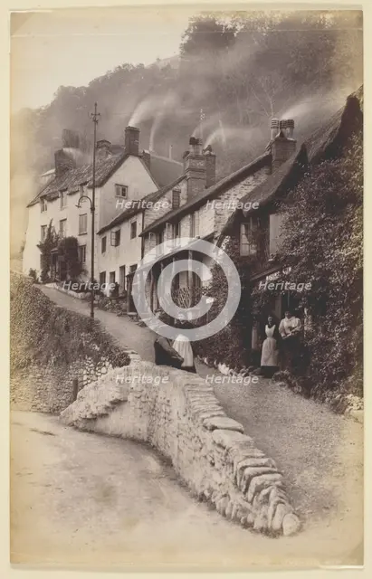 Lynmouth, Mars Hill, 1860/94. Creator: Francis Bedford.