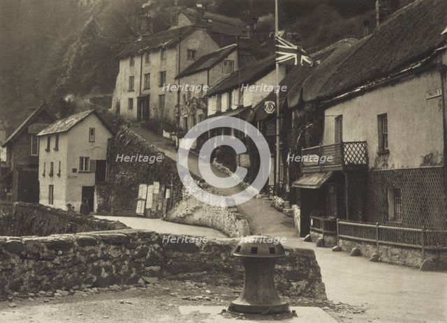 Lynmouth, North Devon. From the album: Photograph album - England, 1920s. Creator: Harry Moult.