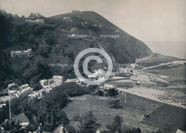 'Lynmouth - The Hill, Showing Lynton Above', 1895. Artist: Unknown.