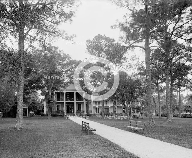 Lynne Castle, Pass Christian, Miss., c1901. Creators: Unknown, Lynne B. Watkins.