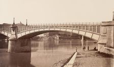 Lyon, Viaduc du Rhône, ca. 1861. Creator: Edouard Baldus