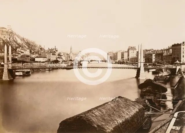 Lyon, ca. 1861. Creator: Edouard Baldus.