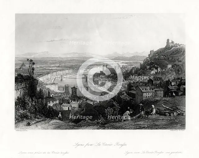 Lyon, France, 1875. Artist: W Floyd