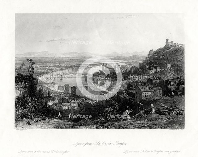 Lyon, France, 1875. Artist: W Floyd