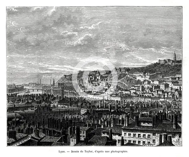 Lyon, France, 19th century. Artist: Taylor