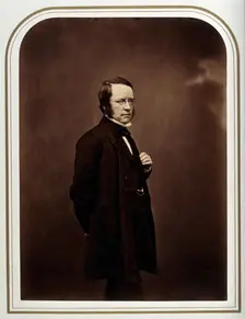Lyon Playfair, 1st Baron Playfair, c1850s. Creator: Maull & Polyblank