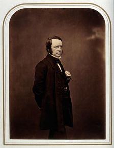 Lyon Playfair, 1st Baron Playfair, c1850s. Creator: Maull & Polyblank