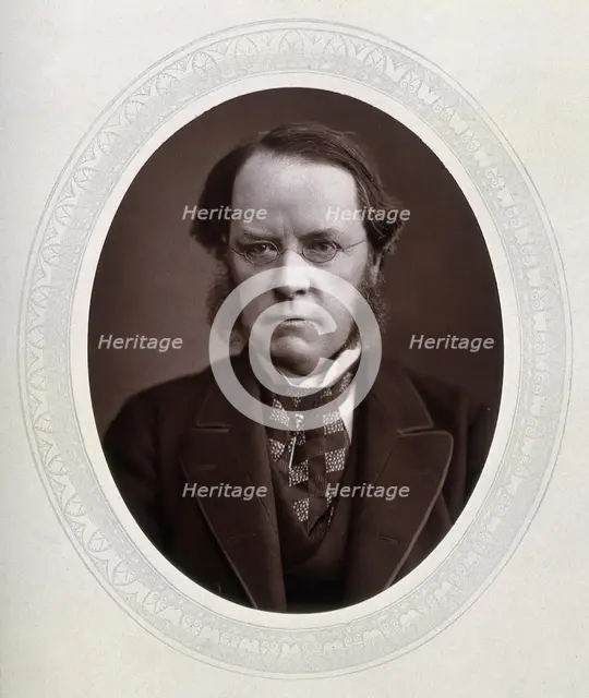 Lyon Playfair, 1st Baron Playfair, late 19th century.  Creator: Lock & Whitfield.