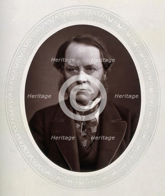 Lyon Playfair, 1st Baron Playfair, late 19th century.  Creator: Lock & Whitfield.