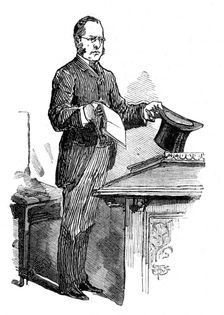 Lyon Playfair, Scottish chemist and politician, 1882. Creator: Anon