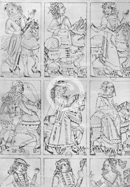 'Lyonnese Playing Cards of the Fifteenth Century', 1903. Artist: Jean de Dale.