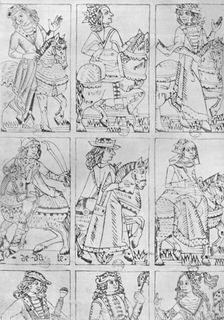 Lyonnese Playing Cards of the Fifteenth Century 1903. Artist: Jean de Dale