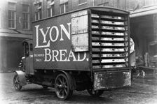 Lyons bread delivery van. Creator: Unknown