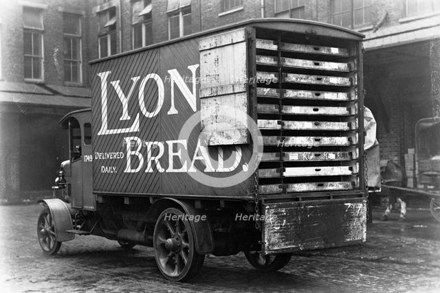 Lyons bread delivery van. Creator: Unknown.