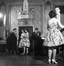 Lyons Maid Drinka Winta Pinta promotional dance, Mexborough, South Yorkshire, 1960. Creator: Michael Walters