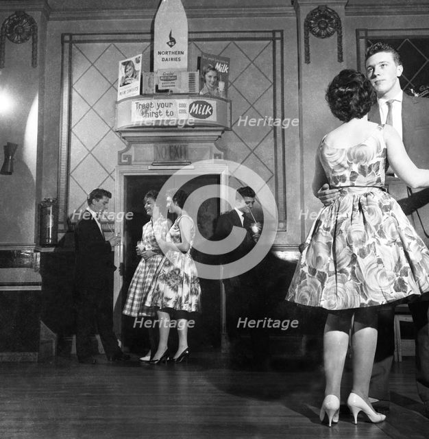 Lyons Maid Drinka Winta Pinta promotional dance, Mexborough, South Yorkshire, 1960.  Creator: Michael Walters.