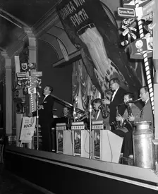 Lyons Maid promotional (milk) dance, Mexborough, South Yorkshire, 1960. Creator: Michael Walters