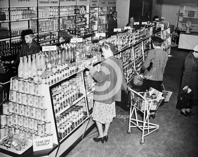 Lyons staff store, Cadby Hall, West Kensington, London. Artist: Unknown