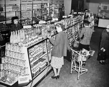 Lyons staff store, Cadby Hall, West Kensington, London. Creator: Unknown