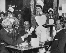Lyons tea shop, Piccadilly, London, (early 20th century?) Creator: Unknown