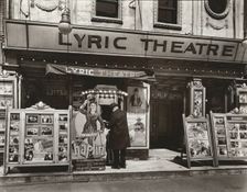 Lyric Theatre, Third Avenue between 12th and 13th street, Manhattan, 1936-04-24. Creator: Berenice Abbott