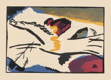 Lyrical (Lyrisches). From Klänge (Sounds) , 1913. Creator: Kandinsky, Wassily Vasilyevich (1866-1944)