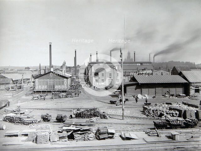 Lysva iron foundry, Russia, 1900s. Artist: Unknown