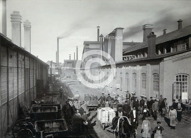 Lysva iron foundry, Russia, 1900s. Artist: Unknown