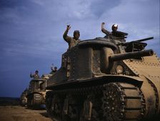 M-3 tank, Ft. Knox, Ky., 1942. Creator: Alfred T Palmer