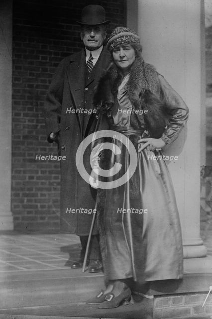 M.T. Herrick & Anne Morgan, (1918?). Creator: Bain News Service.