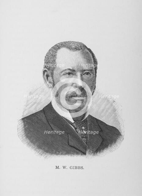 M. W. Gibbs, 1887. Creator: Unknown.