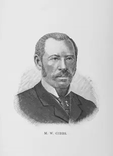M. W. Gibbs, 1887. Creator: Unknown