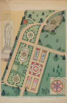 M. Ward Estate, c. 1936. Creator: Virginia Richards
