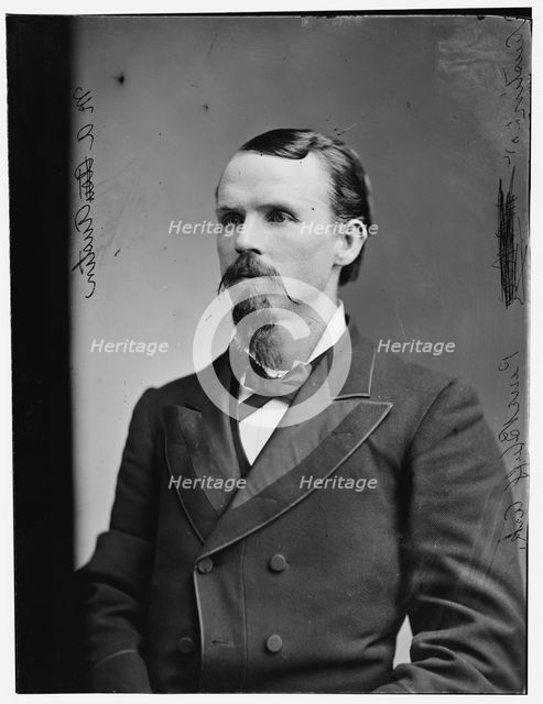 M.A. Austin of Pine Bluff, Arkansas, between 1870 and 1880. Creator: Unknown.