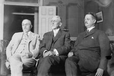 M.A. Knapp, Wm. Lee Chambers, G.W.W.Hangar, 1913. Creator: Bain News Service