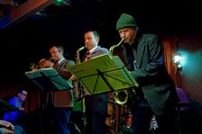 M Armstrong, S Melling, S Mayne and M Lockett, Bull's Head, Barnes, London, 2014. Artist: Brian O'Connor