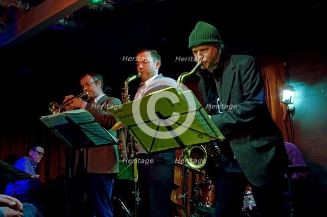 M Armstrong, S Melling, S Mayne and M Lockett, Bull's Head, Barnes, London, 2014. Artist: Brian O'Connor.