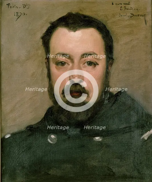 M. Berthon, 1870. Artist: Charles Emile Auguste Carolus-Duran.
